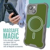 image:imageSmartish iPhone 15 Protective Magnetic Case  Gripzilla Compatible with MagSafe Rugged  Tough Heavy Duty Grip Armored Slim Cover wDrop Tested Protection for Apple iPhone 15  Lost in The Moss