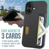 image:imageSmartish iPhone 16 Wallet Case  Phone Grip Universal Finger Loop Strap  Prop Finger Loop Strap  Prop Tart  Wallet Slayer  Hidden Card Slot Cover Compatible with Apple iPhone 16  Black