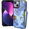 image:imageSmartish  Blue Blooms  iPhone 15 Wallet Case  Wallet Slayer Vol 1 Slim  Protective Credit Card Holder  Fits iPhone 15