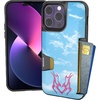 image:imageSmartish  Heart Stamped Sky  iPhone 14 Pro Max Wallet Case  Wallet Slayer Vol 1 Slim  Protective Credit Card Holder  Fits iPhone 14 Pro Max