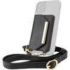 image:imageSmartish Stickon Crossbody Wallet  Dancing Queen Side Piece PurseClutch with Detachable Strap amp Card Holder  Fit for iPhone amp Android Phones  Stiletto BlackGoldStiletto BlackGold