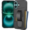 image:imageSmartish iPhone 16 Wallet Case  Phone Grip Universal Finger Loop Strap  Prop Tart  Wallet Slayer  Hidden Card Slot Cover Compatible with Apple iPhone 16  Black