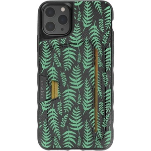 image:imageSmartish  Fern Real  iPhone 12 Mini Wallet Case  Wallet Slayer Vol 2 Slim  Protective Kickstand Credit Card Holder  Fits iPhone 12 Mini