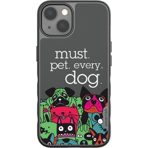 image:imageSmartish  Heart Dogs  iPhone 14 Pro Wallet Case  Wallet Slayer Vol 1 Slim  Protective Credit Card Holder  Fits iPhone 14 ProGripmunk