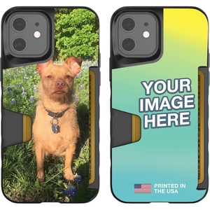 image:imageSmartish Custom iPhone 1212 Pro Case  Wallet Slayer Vol 1 Card Case Personalized Photo Cover  Upload Your Own Picture  Protective Credit Card Holder