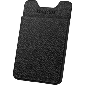 image:imageSmartish Stickon Phone Wallet  Sidecar Slim Expandable Credit Card Pocket  Universal Fit iPhone and Android  Black Tie AffairBlack Tie Affair