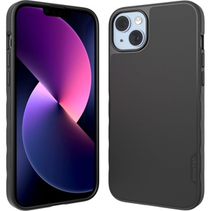 image:imageSmartish iPhone 14 Plus Slim Case  Gripmunk Compatible with MagSafe Lightweight  Protective Thin Grip Cover with Microfiber Lining  Black Tie Affair