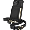 image:imageSmartish iPhone 11 Pro Max Crossbody Case for Women  Dancing Queen PurseClutch with Detachable Strap amp Card Holder  Stiletto BlackGoldStiletto BlackGold