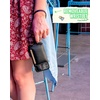 image:imageSmartish iPhone 11 Pro Max Crossbody Case for Women  Dancing Queen PurseClutch with Detachable Strap amp Card Holder  Stiletto BlackGoldStiletto BlackGold