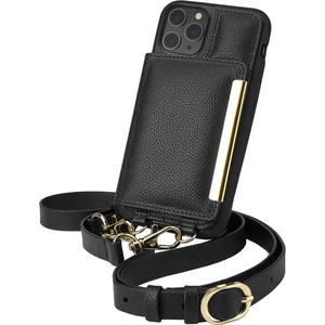 image:imageSmartish iPhone 11 Pro Max Crossbody Case for Women  Dancing Queen PurseClutch with Detachable Strap amp Card Holder  Stiletto BlackGoldStiletto BlackGold