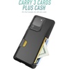 image:imageSmartish Galaxy S20 Ultra Wallet Case  Wallet Slayer Vol 1 Protective Grip Credit Card Holder Cover for Samsung Silk  Black Tie AffairBlack Tie Affair