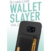 image:imageSmartish Galaxy S7 Edge Wallet Case  Q Card CASE Samsung Slim Protective Kickstand Grip Cover  Wallet Slayer Vol2 CM4  Black OnyxBlack Onyx
