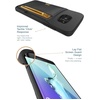 image:imageSmartish Galaxy S7 Edge Wallet Case  Q Card CASE Samsung Slim Protective Kickstand Grip Cover  Wallet Slayer Vol2 CM4  Black OnyxBlack Onyx