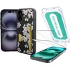 image:imageSmartish iPhone 17 Wallet Case  Screen Protector Bundle  Wallet Slayer Vol 1 Tuff Sheet 2Pack Tempered Glass Screen Covers  Extra Strength 9H Glass for Apple iPhone 17  Cherry Blossom