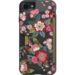 image:imageSmartish  Vintage Floral  iPhone SE Wallet Case  Wallet Slayer Vol 1 Slim  Protective Credit Card Holder  Drop Tested Hidden Card Slot Cover Compatible with Apple iPhone SE  87