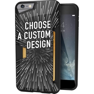 image:imageSmartish iPhone 6 Plus6s Plus Wallet Case  Wallet Slayer Vol 1 Slim  Protective Credit Card Holder for Apple iPhone 6s Plus6 Plus Silk  Custom Prints