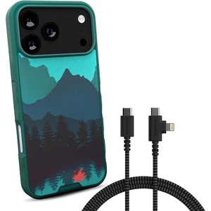 image:imageSmartish iPhone 17 Pro Max MagSafe Case  USBC to USBCLightning Cable Bundle  Gripmunk  Crown Joule  Magnetic Protective Case  100W 2in1 Charger  Moving Mountains