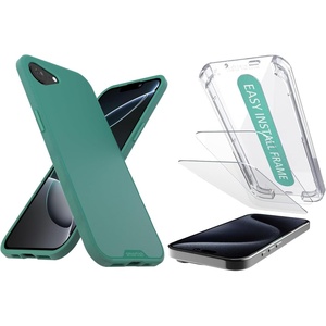 image:imageSmartish iPhone 17e16 MagSafe Case  2Pack Tempered Glass Screen Protector Bundle  Gripmunk  Tuff Sheet  Protective Magnetic Case with Screen Protection for Apple iPhone 17e16  So Jaded